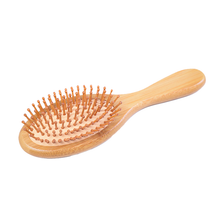 Small Oval Bamboo Hairbrush