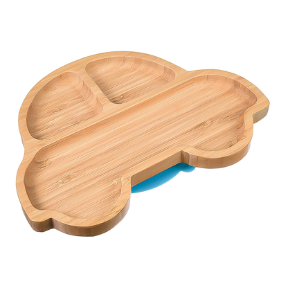 Baby Bamboo Suction Plate – Car Shape