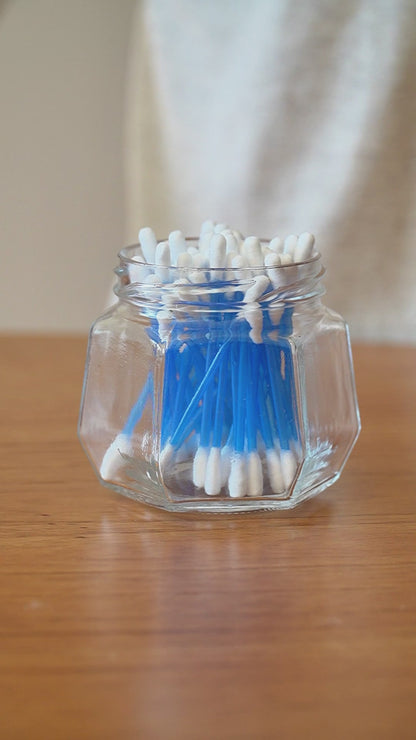 Bamboo cotton swabs – 100 pieces per box